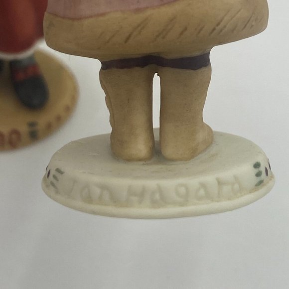 Set of 2 Jan Hagara Royal Orleans 1 Year Edition Year Porcelain Doll Ornaments - Picture 5 of 8